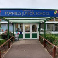 Foxhills Infants and Juniors entrance